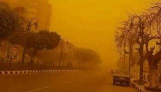 عاصفة ترابية في مصر- أرشيفية