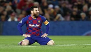 ليونيل ميسي بقميص برشلونة