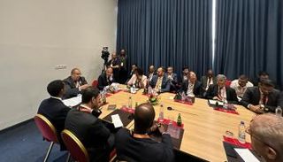 فعاليات منتدى الرؤساء التنفيذيين الأفارقة في العاصمة الإيفوارية أبيدجان.