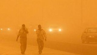 عاصفة ترابية