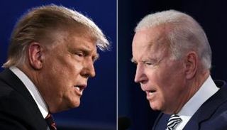 الرئيسان الأمريكيان السابق دونالد ترامب والحالي جو بايدن