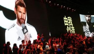 ليونيل ميسي نجم الأرجنتين