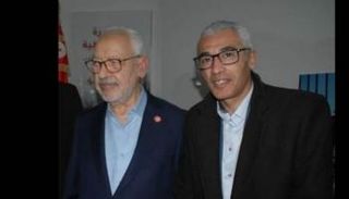 طارق الجريدي رفقة راشد الغنوشي- أرشيفية