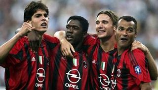 أندريه شيفشينكو وريكاردو كاكا في ميلان