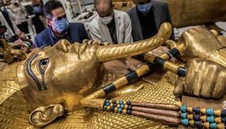 تابوت توت عنخ آمون- أرشيفية