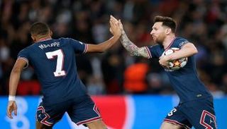 ميسي مع مبابي