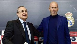 فلورنتينو بيريز مع زيدان