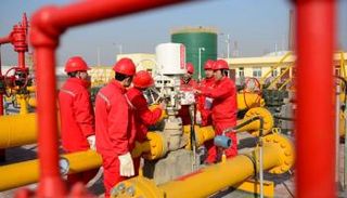 إنتاج الغاز الطبيعي في الصين