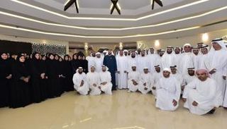 أعضاء مكتب شؤون حجاج دولة الإمارات