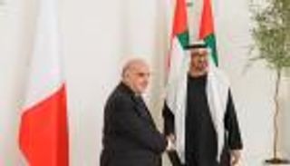 محمد بن زايد يبحث مع رئيس مالطا تعزيز العلاقات