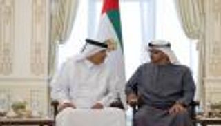 محمد بن زايد يبحث مع رئيس "الشورى القطري" تعزيز العلاقات البرلمانية