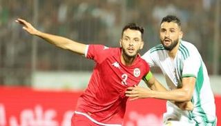 مباراة تونس ضد الجزائر 