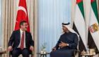 محمد بن زايد يستقبل نائب الرئيس التركي.. ويستشرفان آفاق تنموية أرحب للعلاقات الاقتصادية