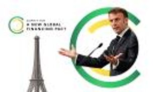 قمة باريس.. ماكرون يدعو إلى "صدمة مالية" لمكافحة الفقر وإنقاذ المناخ