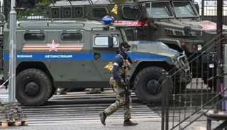 قوات فاغنر تنتشر في مدينة روستوف 