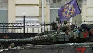 عنصر من فاغنر في روستوف الأوكرانية