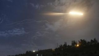 أهداف معادية في سماء سوريا - أرشيفية