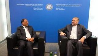 وزيرا خارجية إيران والسودان