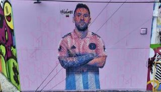 ليونيل ميسي لاعب إنتر ميامي الأمريكي