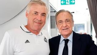 فلورنتينو بيريز وكارلو أنشيلوتي