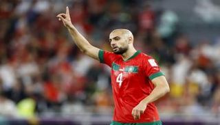 سفيان أمرابط لاعب منتخب المغرب