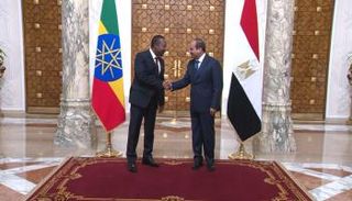 السيسي وآبي أحمد