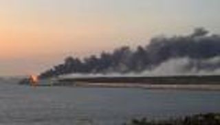 انفجار قرب جسر القرم.. و"الطوارئ" توقف حركة المرور 