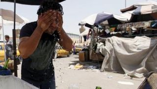 درجات حرارة قياسية في العراق