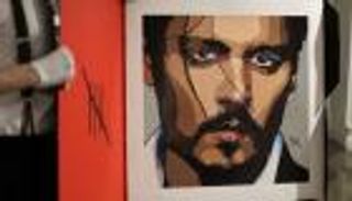 عرض لوحة جوني ديب عن علاقته بآمبر هيرد للبيع.. 5 أعوام من الجنون