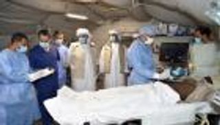 وفد إنساني إماراتي يزور المستشفى الميداني في أمدجراس التشادية