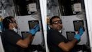 سلطان النيادي في مهمة لضمان جودة الهواء بمحطة الفضاء الدولية