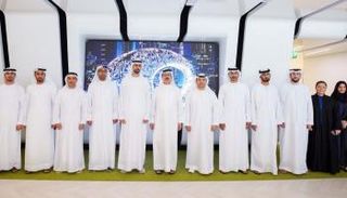 زيارة عمر سلطان العلماء لهيئة كهرباء دبي