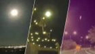 نيزك ضخم يخترق سماء أمريكا.. لحظات صادمة ومرعبة (فيديو)