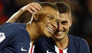 ماركو فيراتي وكيليان مبابي