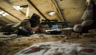 قناص في أوكرانيا - أرشيفية