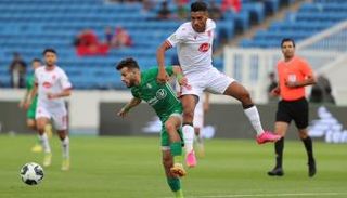 من مباراة الوداد واهلي طرابلس بالبطولة العربية