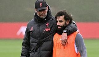 محمد صلاح ويورغن كلوب