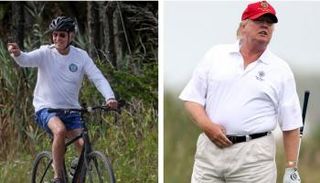 ترامب وبايدن