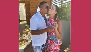 الفنان المصري الشهير عمرو دياب مع داليدا خليل 