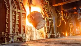 خط إنتاج حديد صلب - أرشيفية