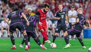 محمد صلاح نجم ليفربول أمام بايرن ميونخ