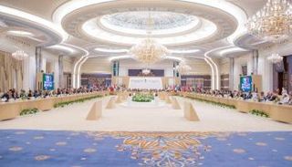 جانب من المباحثات في مدينة جدة السعودية