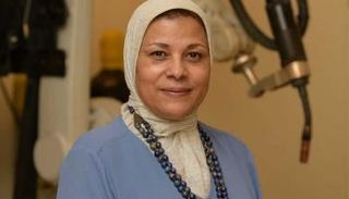 هنادي سالم رئيسة قسم الهندسة الميكانيكية بالجامعة الأمريكية بالقاهرة