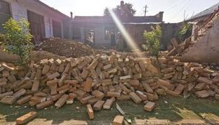 آثار زلزال الصين