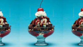 أطباق آيس كريم