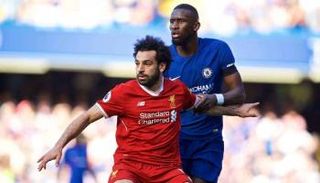 أنطونيو روديغير ومحمد صلاح