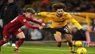  ريان آيت نوري لاعب ولفرهامبتون