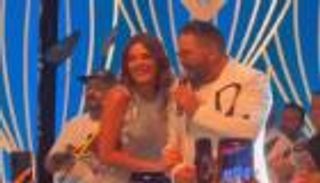 رقص وغناء.. سيرين عبدالنور ورامي عياش في العلمين الجديدة (فيديو)