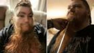 امرأة تدخل موسوعة "غينيس" بأطول لحية في العالم