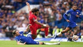 جانب من مباراة تشيلسي وليفربول